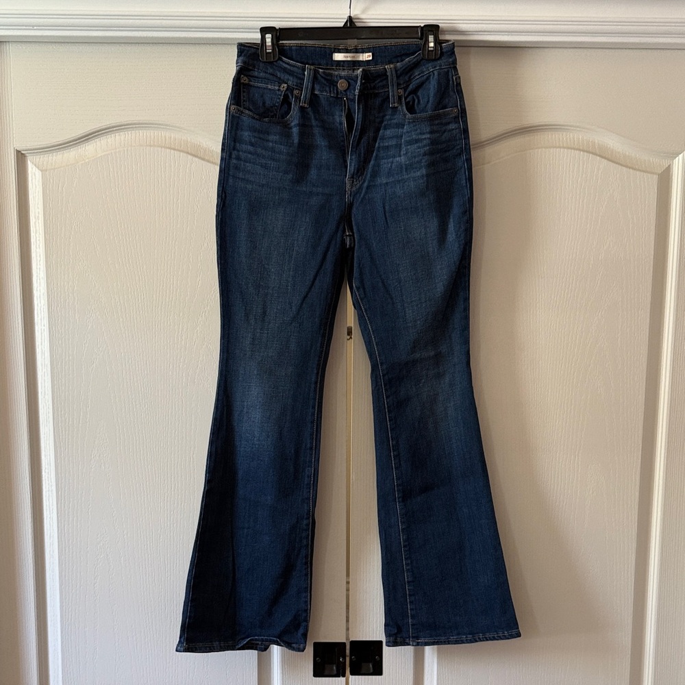 Levi's Dark Blue Flare Jeans